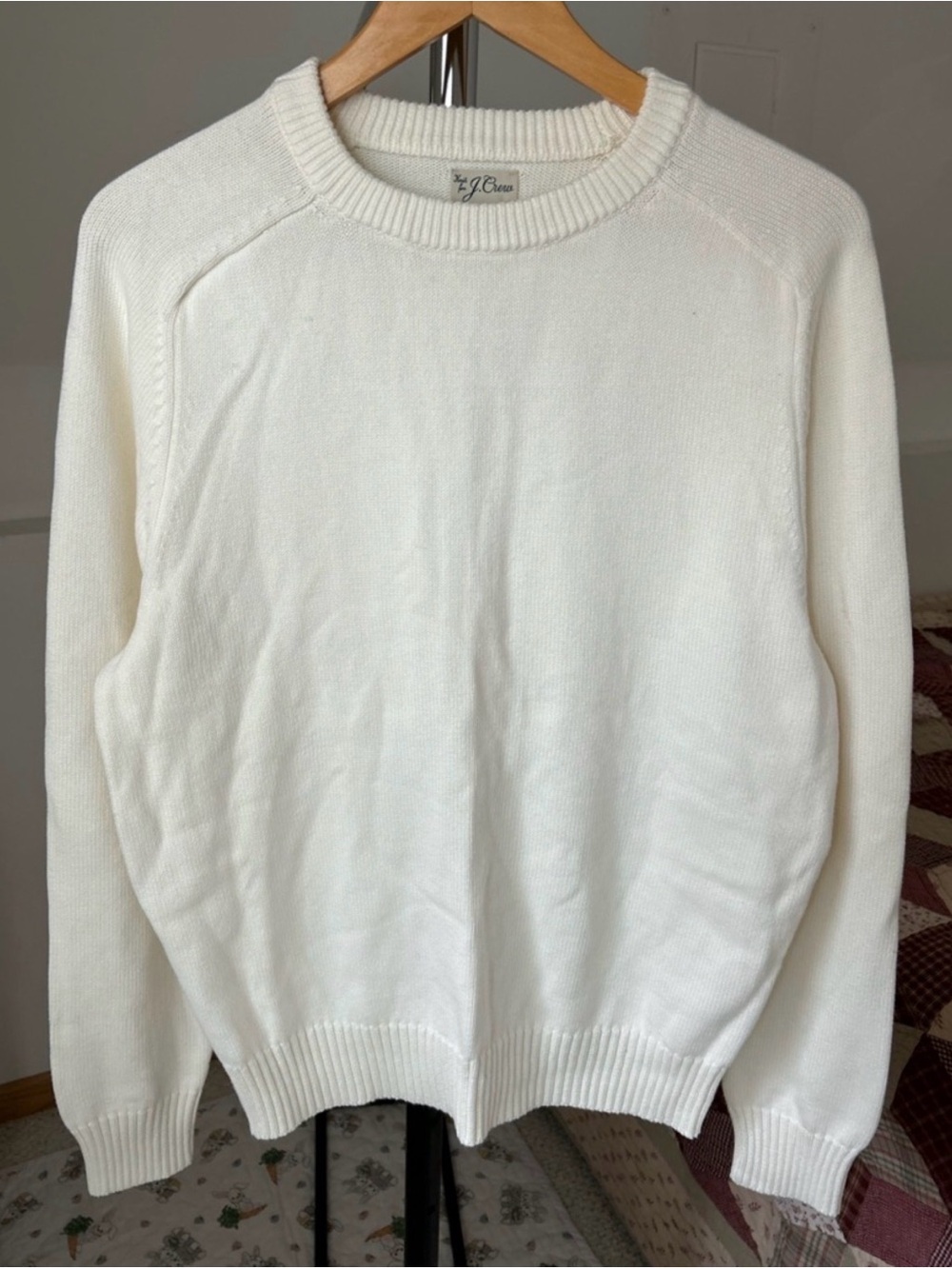 J. Crew Heritage Knit Cotton Crewneck Sweater